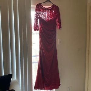 Wine/Red Formal Dress size 12